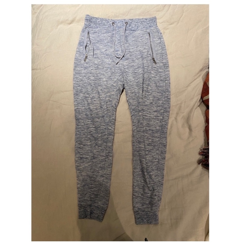Heather Blue Joggers, Men’s Small